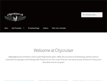 Tablet Screenshot of citycruiser.ch